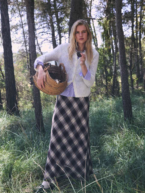 Falda Sussex cuadros