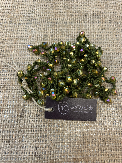 Collar Shiny aceituna