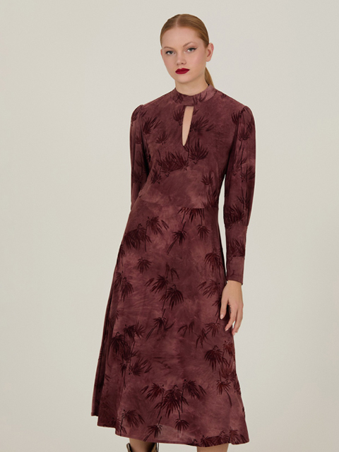 Vestido punto estampado