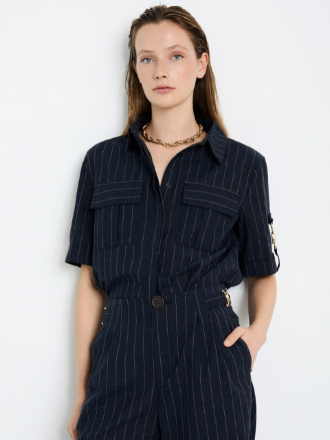 Camisa detalle hebilla