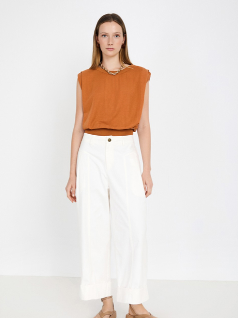 Pantalón denim recto