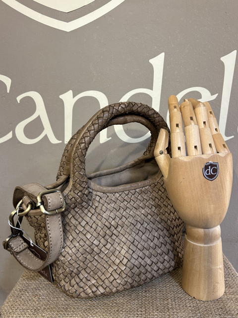 Bolso Saquito piel trenzada (varios colores) - Imagen 2