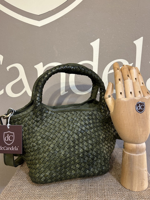 Bolso Saquito piel trenzada (varios colores) - Imagen 6