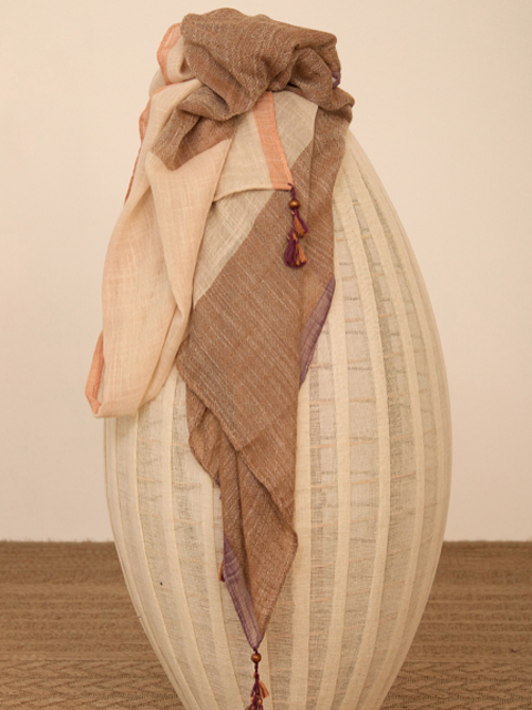 Fular estampado patchwork