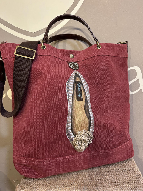Bolso loneta cerea bailarina cocotela