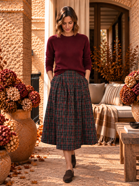 Falda Standford