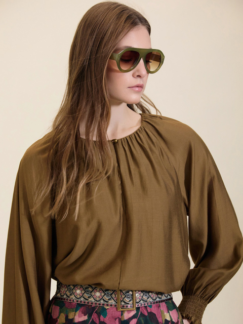 Blusa fluida