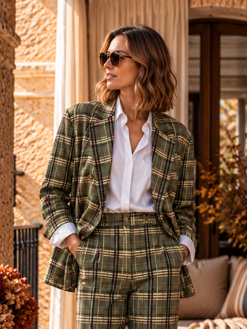 Blazer cuadros
